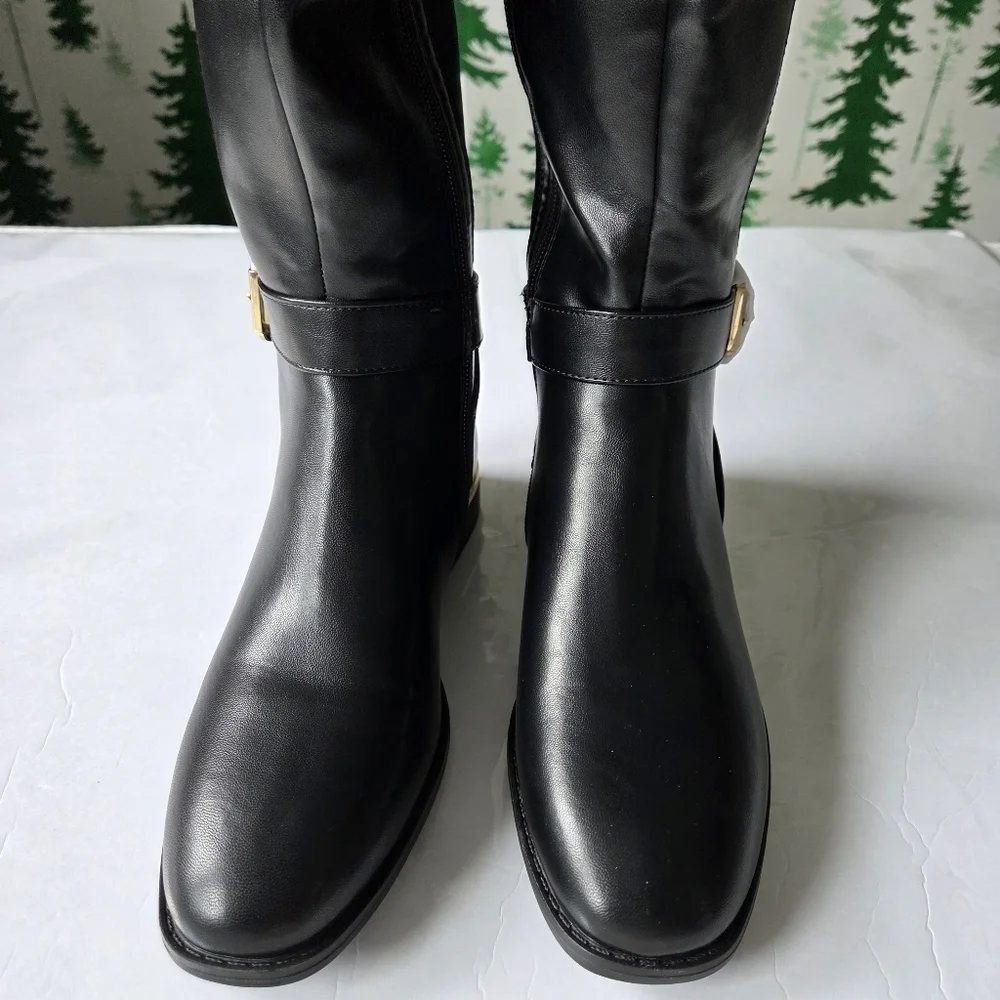 Liz Claiborne Jepson Stacked Heel Over the Knee Boots